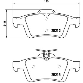 

Колодки тормозные BREMBO P24148
