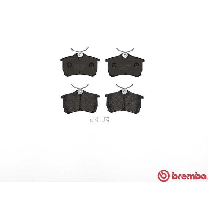 Колодки тормозные BREMBO P28030