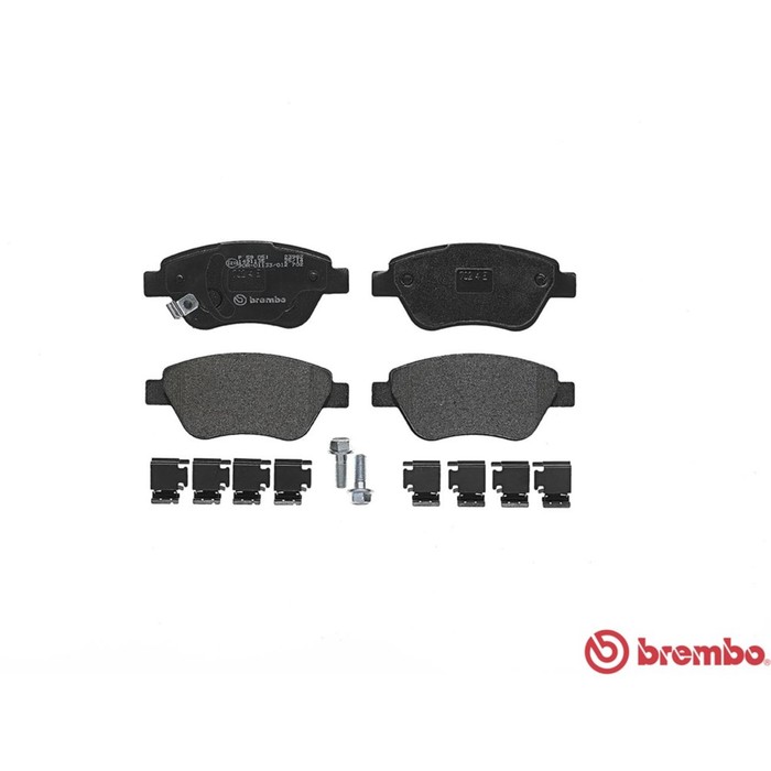 Колодки тормозные BREMBO P59051