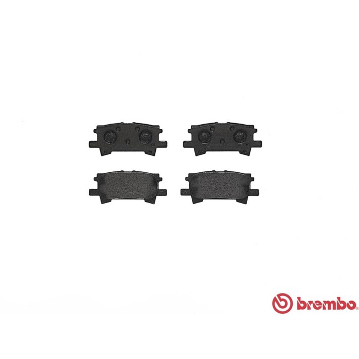 Колодки тормозные BREMBO P83068