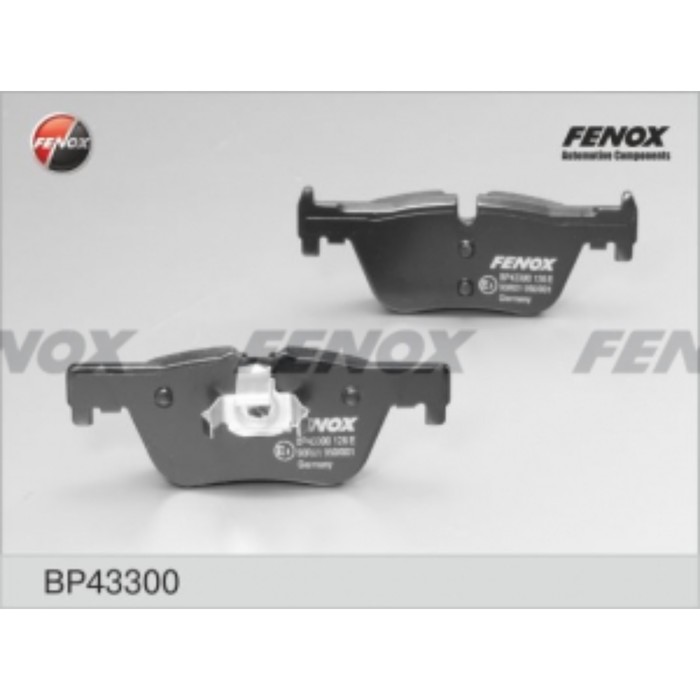 Колодки тормозные FENOX bp43300