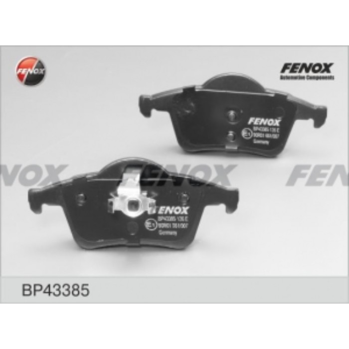 Колодки тормозные FENOX bp43385
