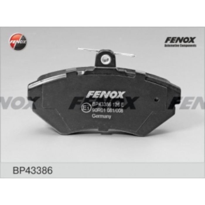 Колодки тормозные FENOX bp43386