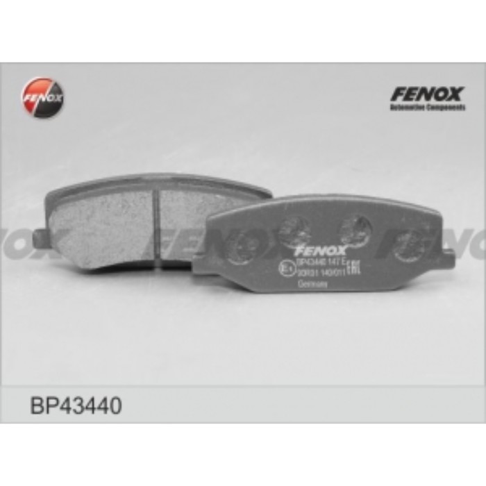 Колодки тормозные Fenox bp43440