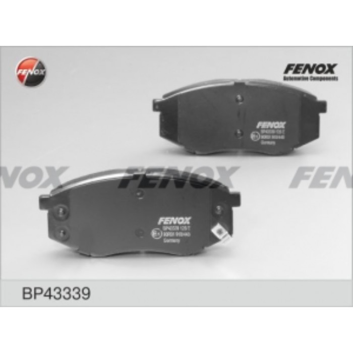 Колодки тормозные FENOX bp43339