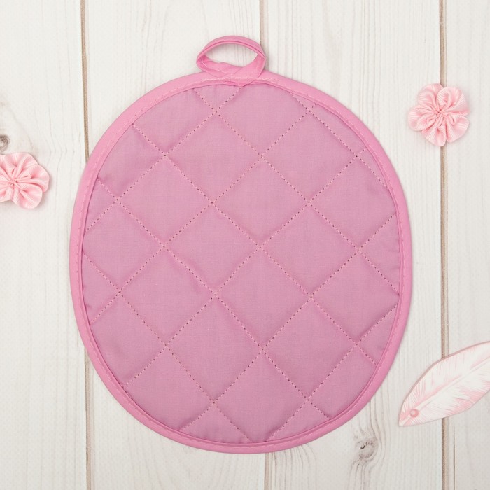 Прихватка "Доляна" Зайчик, 20 х 17 см, 35% х/л, 65% п/э, ватин 250г/м2