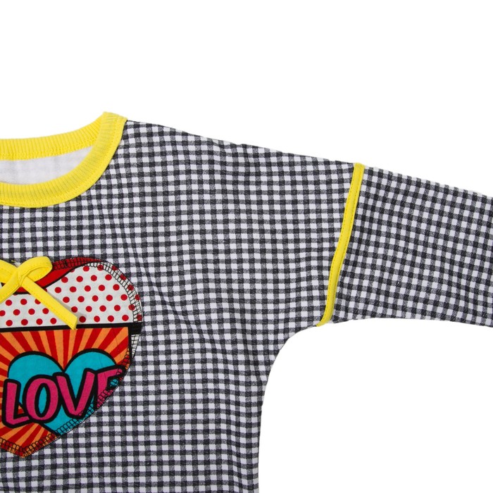 Комплект для девочки (джемпер, брюки) Диско 6199 цвет серый, р-р 40