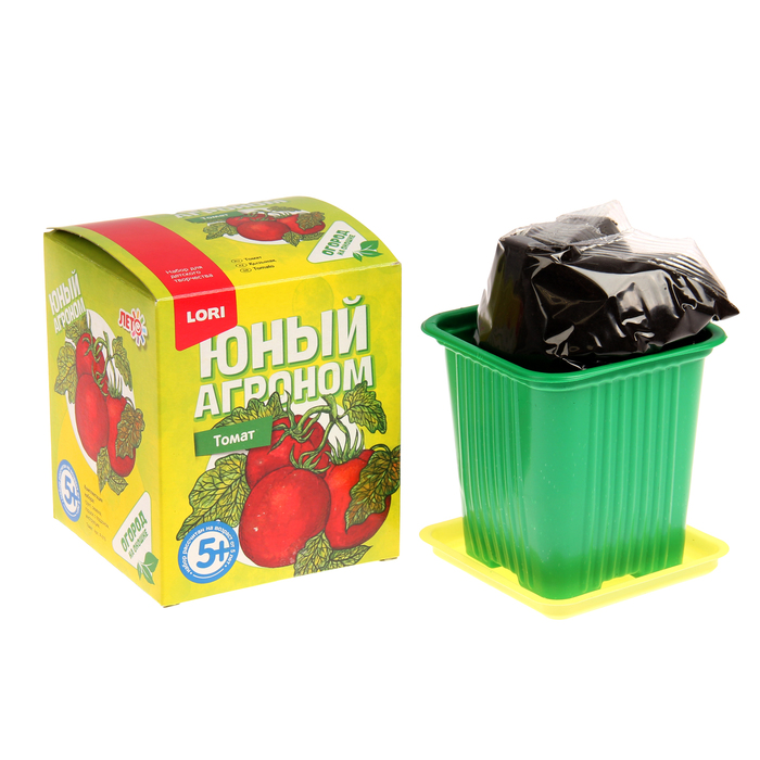Набор для выращивания растений Юный агроном "Томат"