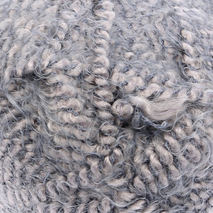 Пряжа "Лотос травка стрейч" 70% акрил, 28% полиамид, 2% лайкра 80м/50гр (010 серо-голуб)