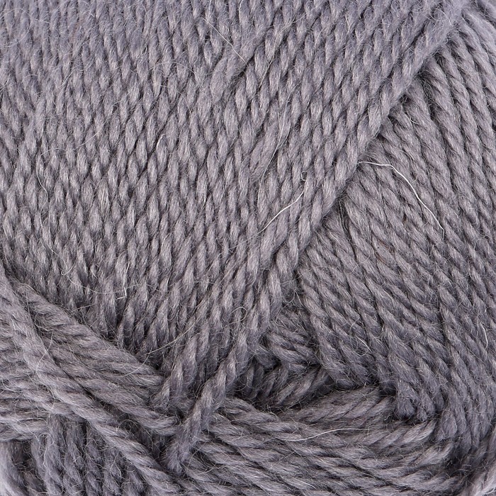 Пряжа "Соната" 50% имп. п/т шерсть 50% акрил 250м/100гр (169 серый)