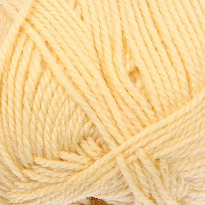 Пряжа "Соната" 50% имп. п/т шерсть 50% акрил 250м/100гр (031 шампан)