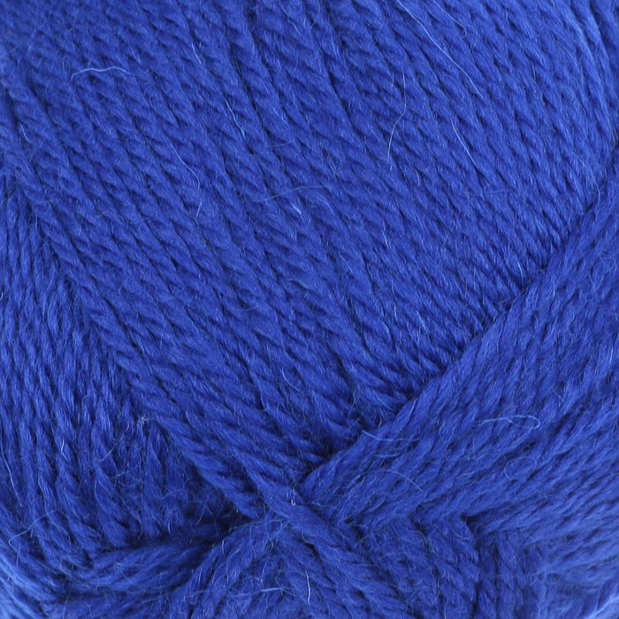 Пряжа "Соната" 50% имп. п/т шерсть 50% акрил 250м/100гр (019 василек)