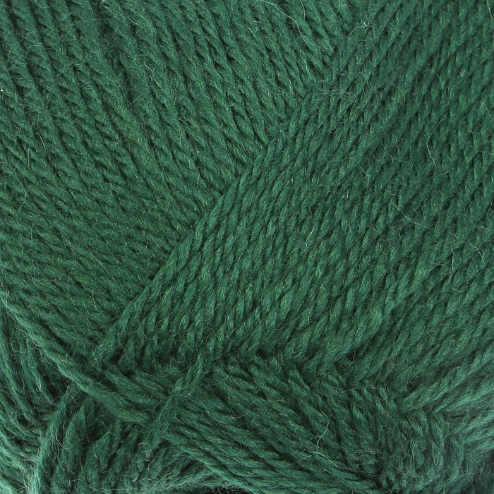 Пряжа "Нимфа" 35% импортная п/т шерсть, 65% акрил 300м/100гр (110 зеленый)