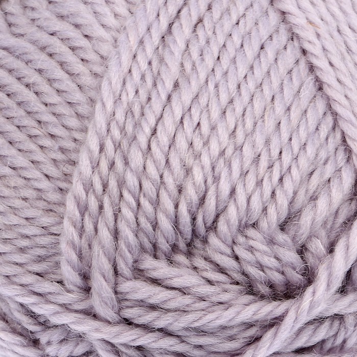 Пряжа "Пышка" 100% импортная п/т шерсть 3-х нит. 110м/100гр (106 жемчужный)