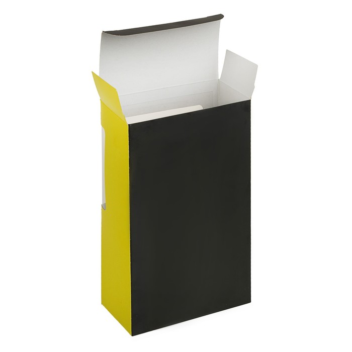 Коробка для сладостей "Не жди, действуй", желтый, 5.5 х 11 х 18 см