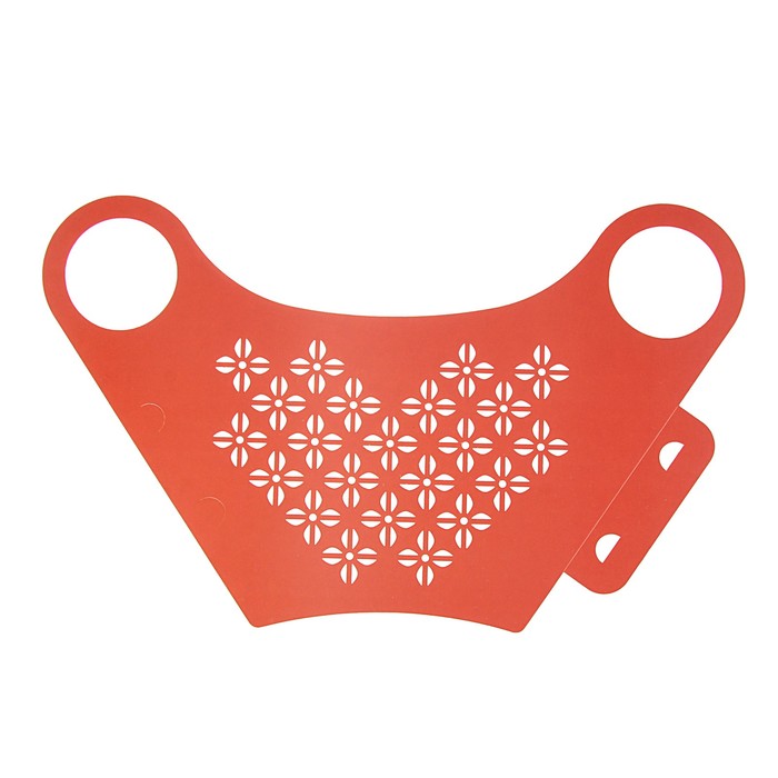 Пакет для цветов с вырубкой "Кувшин", розовый, 37 х 18 см