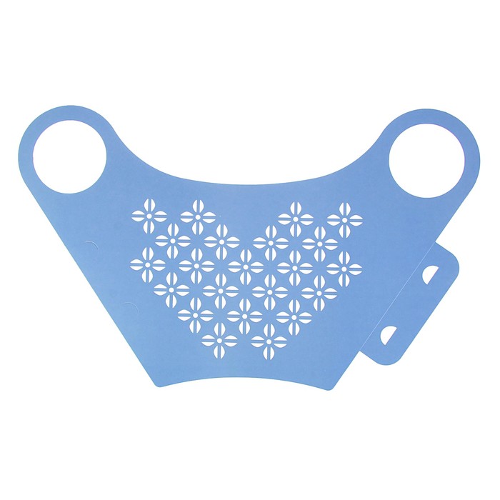 Пакет для цветов с вырубкой "Кувшин", сиреневый, 37 х 18 см