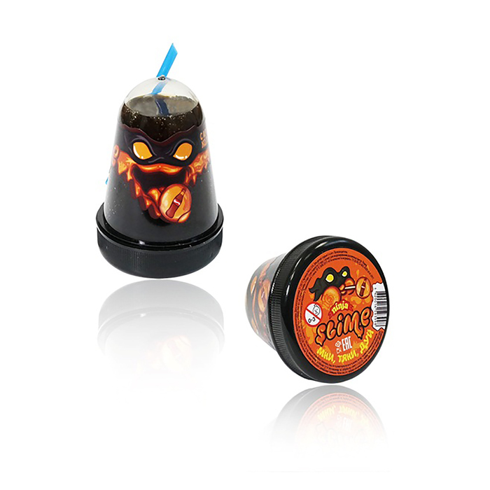 Лизун Slime Ninja с ароматом колы, 130 г