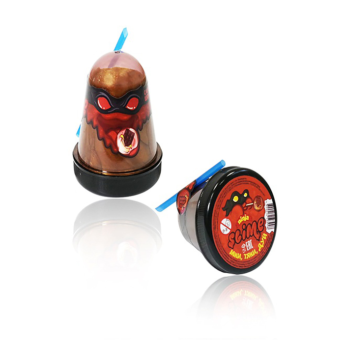 Лизун Slime Ninja с ароматом шоколада, 130 г