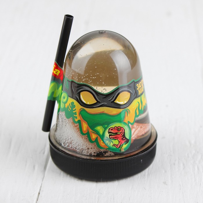 Лизун Slime Ninja "Затерянный мир: динозавр", 130 г