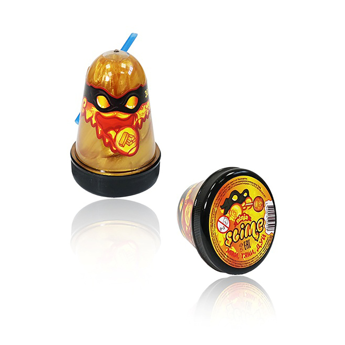Лизун Slime Ninja, золотой, 130 г