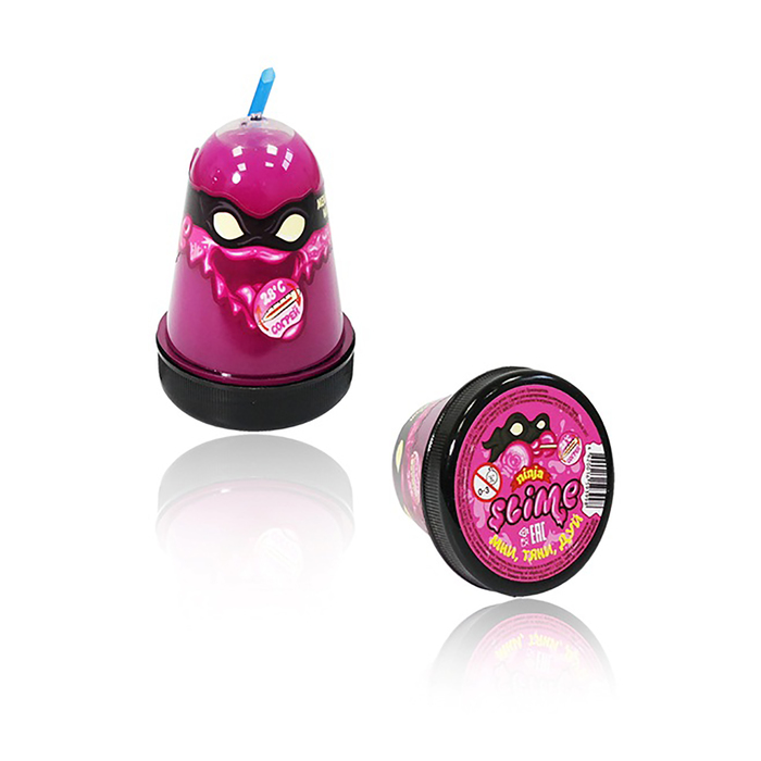 Лизун Slime Ninja, меняет цвет на белый, 130 г