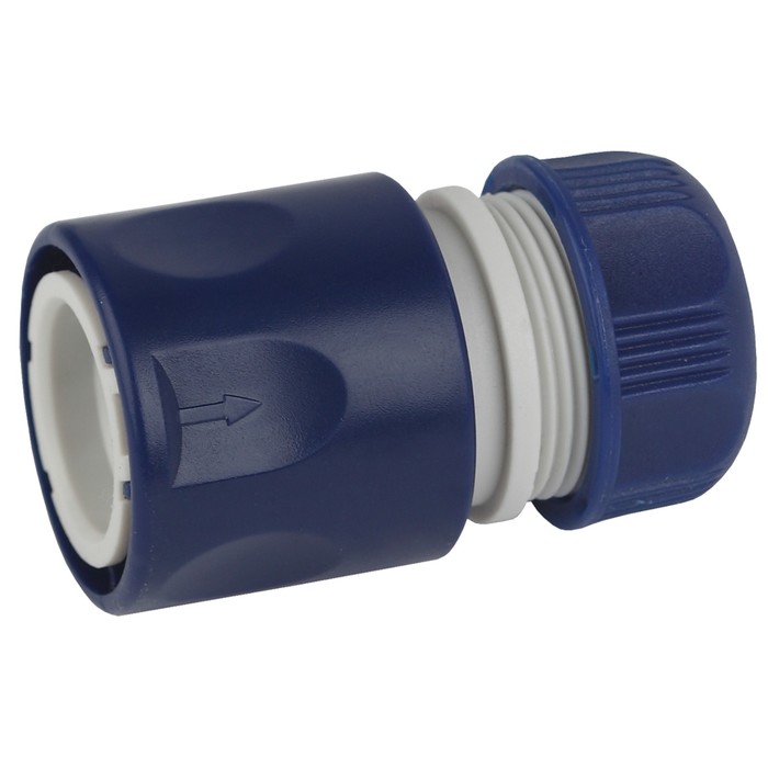 Коннектор, 1/2" (12 мм), пластик