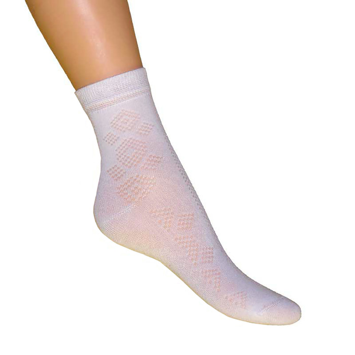 Носки детские, цвет белый, размер 18-20