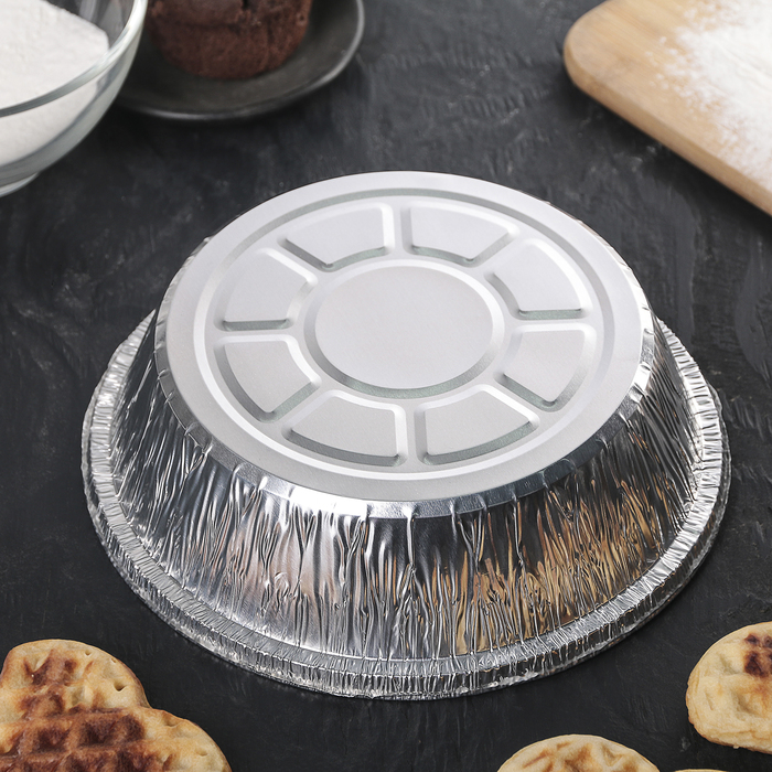 Контейнер алюминиевый, 800 мл, 100 шт/уп