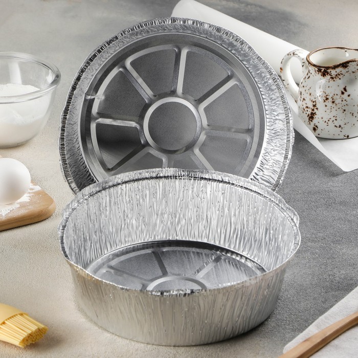 Контейнер алюминиевый 1,44 л, 100 шт/уп