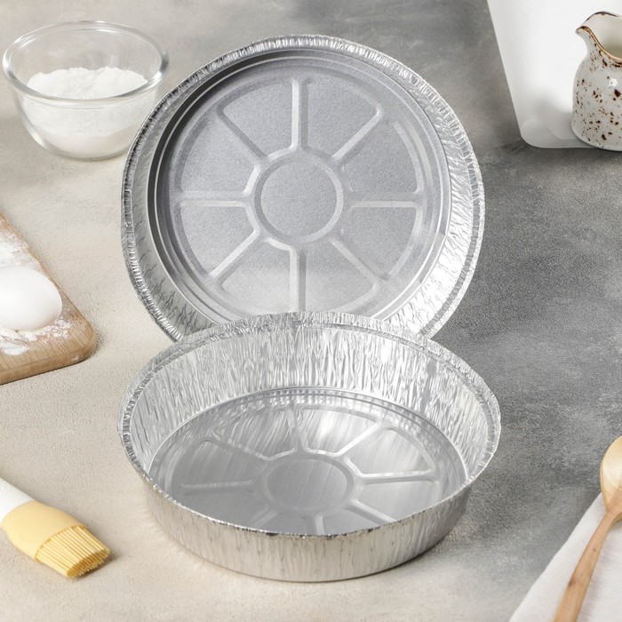 Контейнер алюминиевый 1,45 л, 100 шт/уп