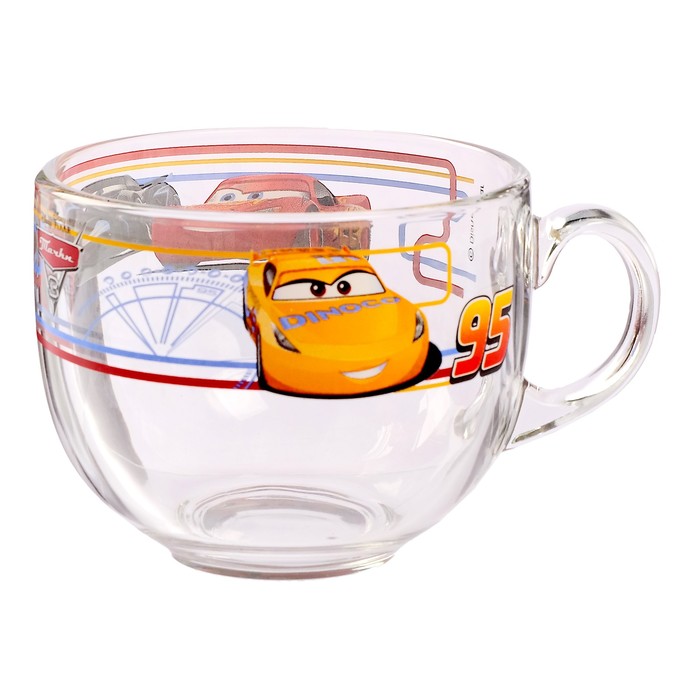 Кружка 500 мл "Кинг Сайз. Тачки 3", круговая