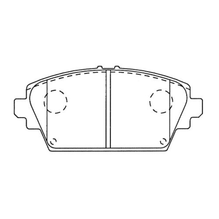 Колодки тормозные Kashiyama D1247