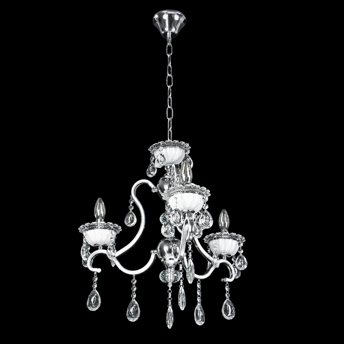 Люстра 6502-3 хрусталь "Барокко" Е14