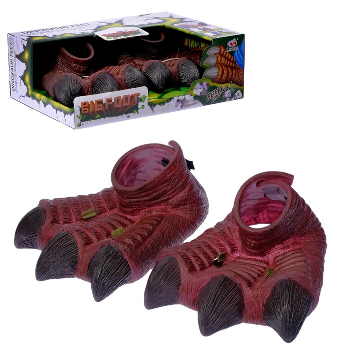 Лапы динозавра задние "Дино", 3 вида, МИКС