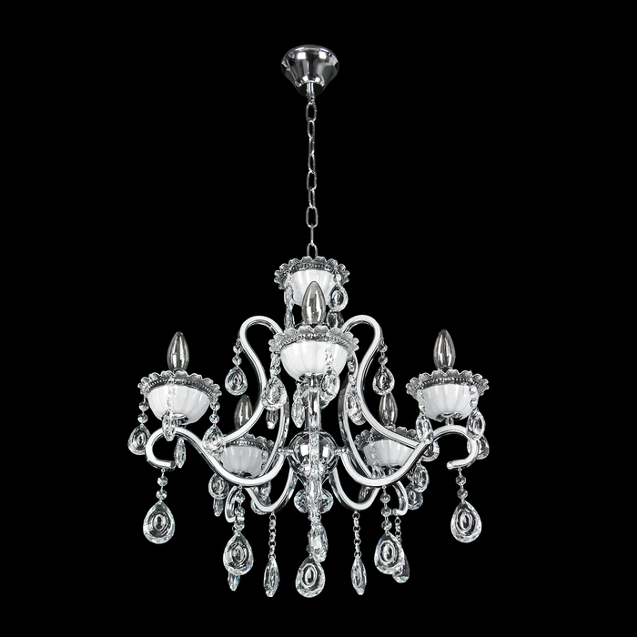 Люстра 6502-5 хрусталь "Барокко" Е14