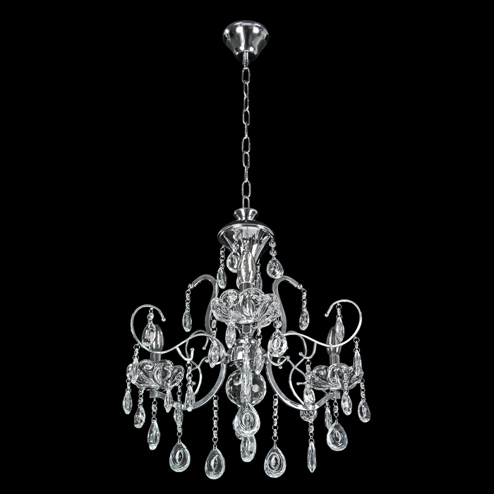 Люстра "Каскад", Е14, хрусталь
