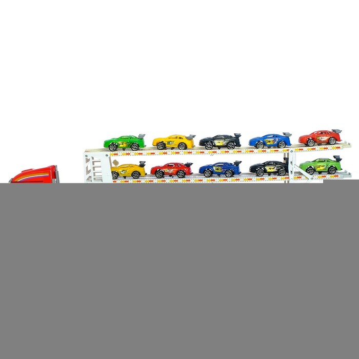 Грузовик инерционный "Автовоз" с машинами