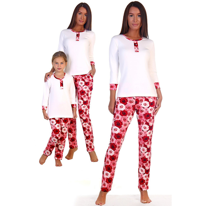 Комплект женский (джемпер, брюки) Сивилия цвет розовый, р-р 48