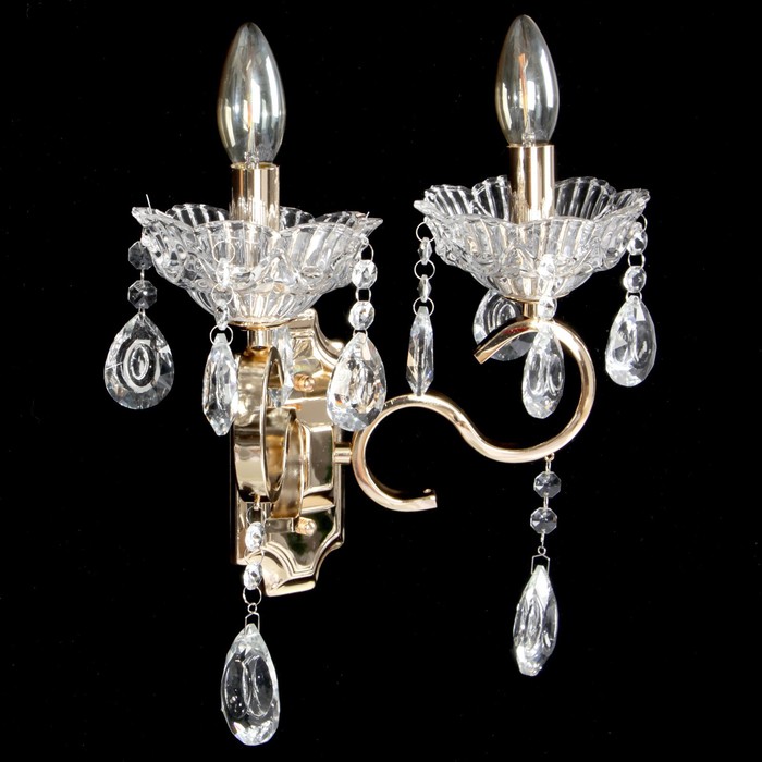 Бра 1575-2W хрусталь "Верона" 2 рожка Е14