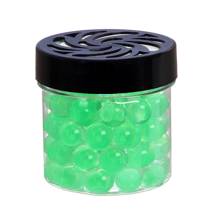 Ароматизатор на панель в банке с гелевыми гранулами "Лимон"