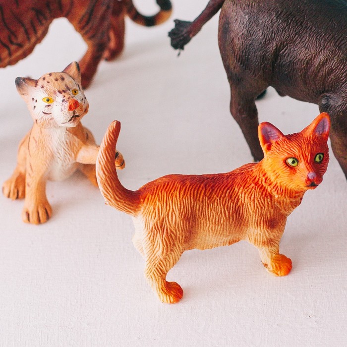 Фигурка животного "Кошка", МИКС