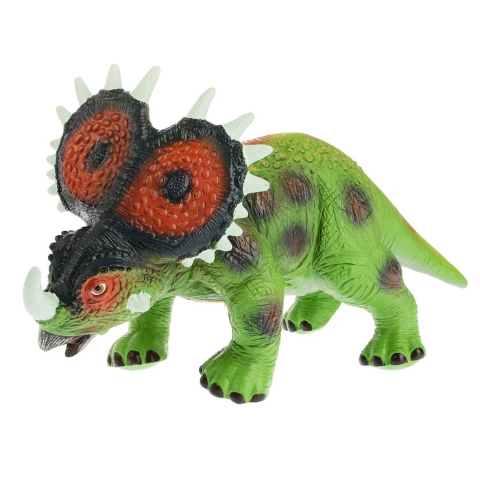 Фигурка динозавра "Дино" мягкая, МИКС