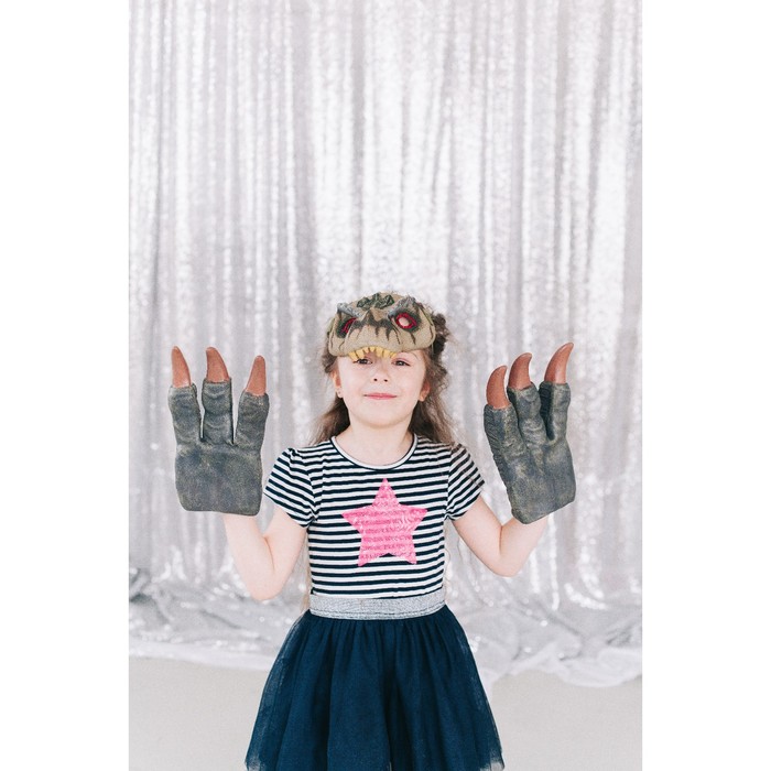 Маска динозавра "Я Динозавр", 3 вида, МИКС