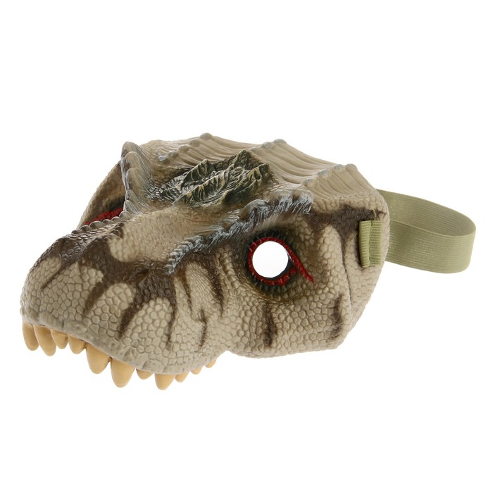 Маска динозавра "Я Динозавр", 3 вида, МИКС