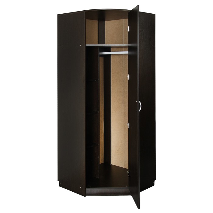 Шкаф угловой 2 800х800х2100 Венге темный