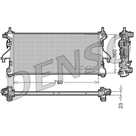 

Радиатор охлаждения двигателя Denso DRM21100