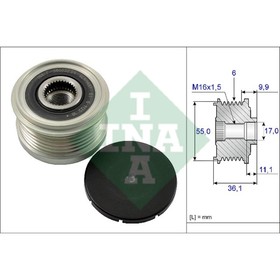 

Шкив генератора INA 535010310