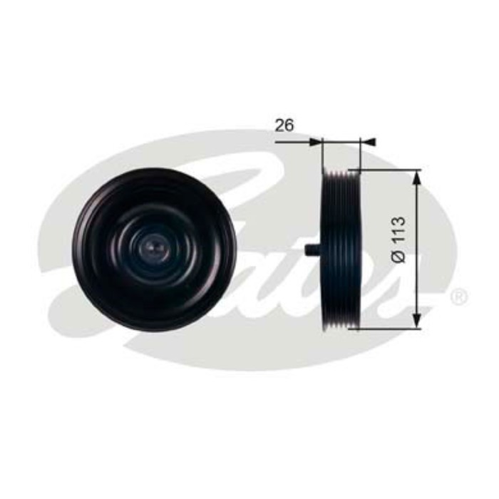 Ролик приводного ремня Gates T36411