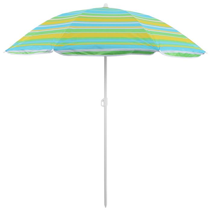 Зонт пляжный Модерн с серебряным покрытием, d160 cм, h170 см, МИКС